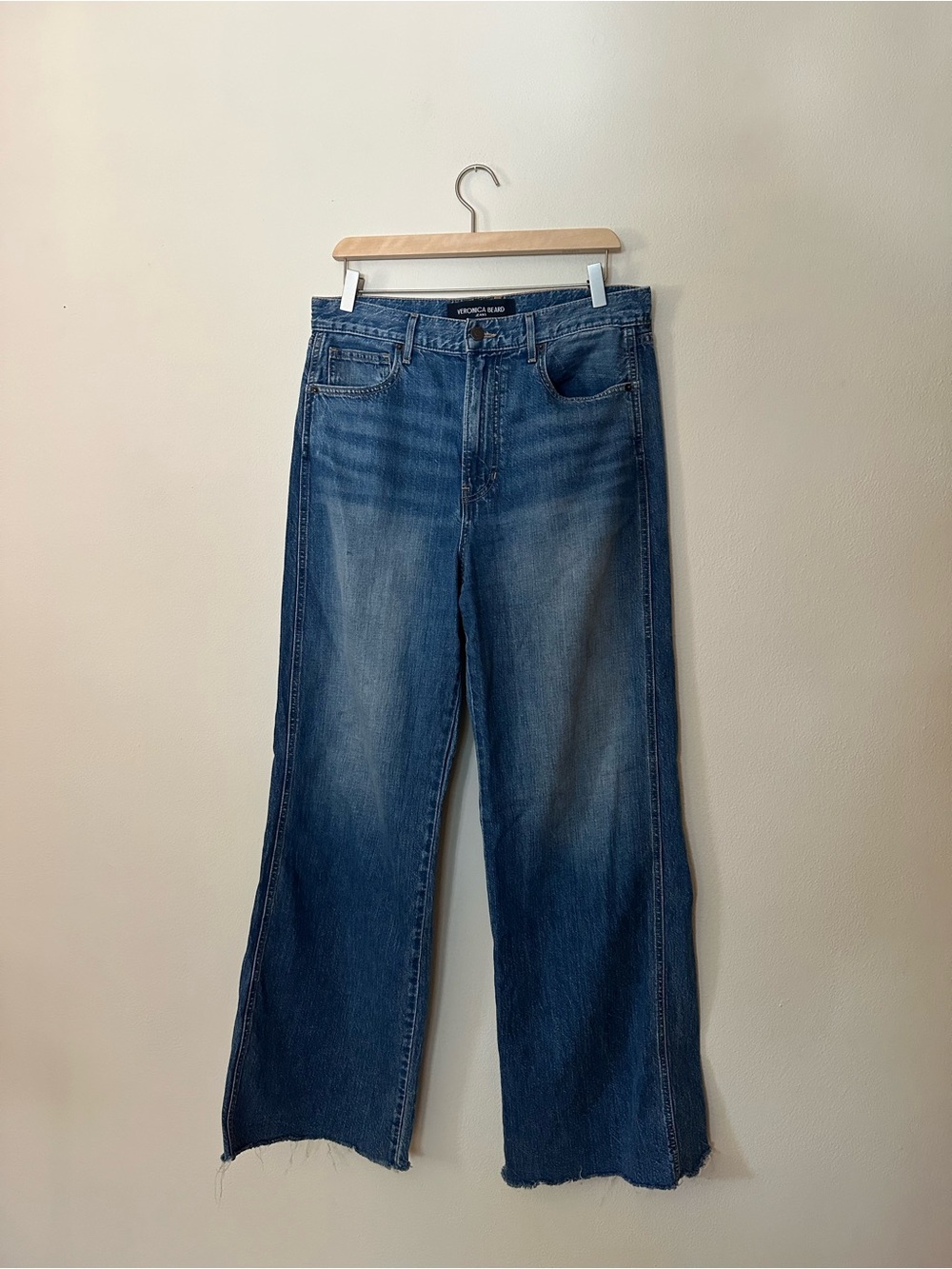 Veronica Beard wide leg jeans
